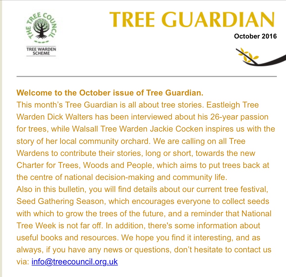Tree Guardian October 2016